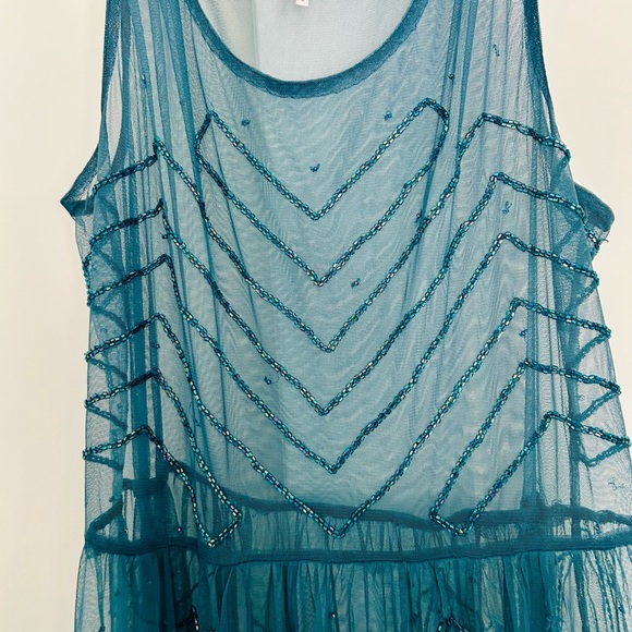Free People mesh dress, LG - Picture 5 of 7